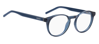 Premium Men Hugo Eyeglasses: HG 1164 - Blue(2) - SpecSMART Eye Clinic (Diagonal View)